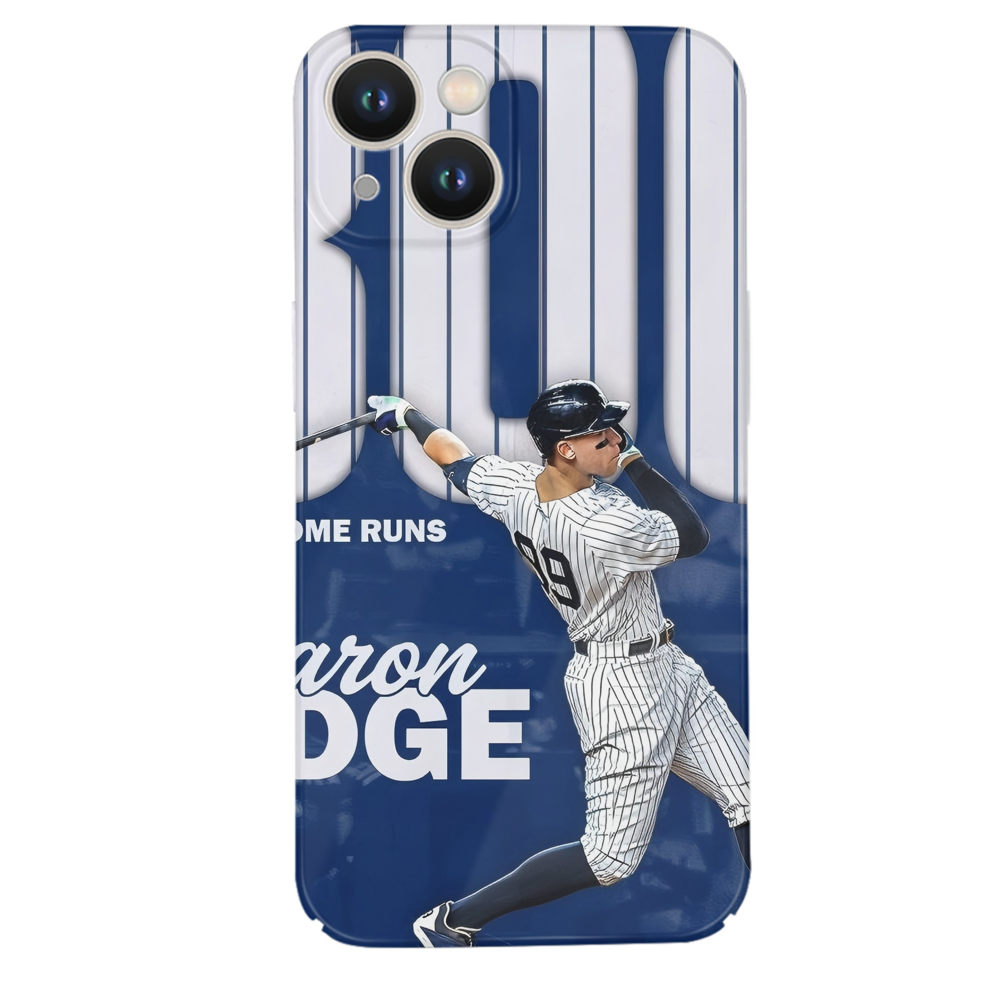 Aaron Judge 300 Home Runs IPhone 14 Series Full-Cover Hard Case – Shockproof With Raised Camera Protection – Precise Cutouts, Wireless Charging Compatible – Durable, Anti-Yellowing, Easy To Clean